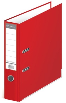 Segregator A4 7cm Interdruk czerwony