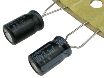 Kondensator elektrolityczny 3,3uF/200V Rubycon YK (5 szt.) /3715-5