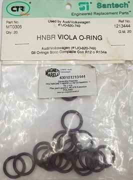 ORING USZCZ.KLIMATYZACJI AUDI SEAT VW14,5x19,5x2,5