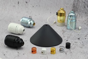 матовая черная розетка для подвесного светильника, потолочная обшивка, лампа-паук LOFT