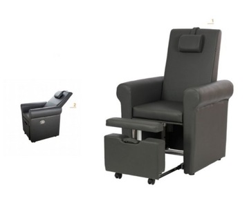 Fotel do pedicure Pirano z pochylanym oparciem