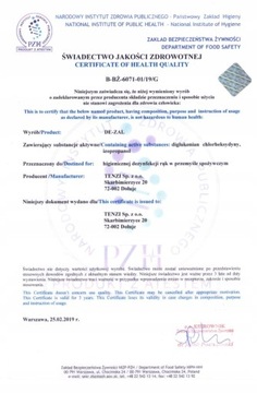 ТЕНЗИ Де-Зал дезинфицирующая жидкость 1000 мл