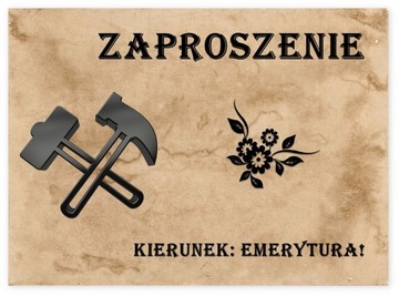 ZAPROSZENIA EMERYTURY EMERYTURA GÓRNIK