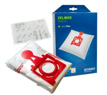 12 мешков для пылесоса ZELMER JUPITER ZVC425HT