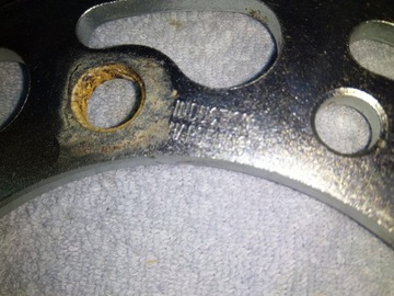 Задняя звездочка HONDA CBR 600 PC31