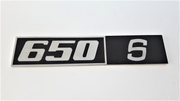 Эмблема-значок с надписью 650 S для винтов Fiat 126p