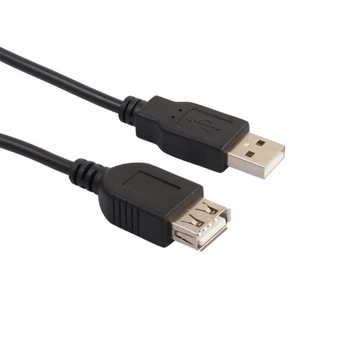 Przedłużacz USB WTYK A -GNIAZDO A 3m