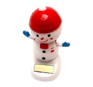 ZABAWKA SOLARNA BAŁWAN ŚWIĘTA KIWACZEK KIWAJĄCY