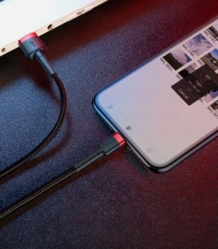 КАБЕЛЬ BASEUS LIGHTNING ДЛЯ IPHONE X XS XR 11 12 13 14 3M Плетеный