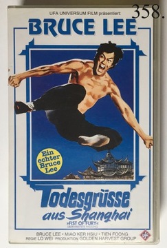 BRUCE LEE Todesgrusse Kaseta VHS VIDEO