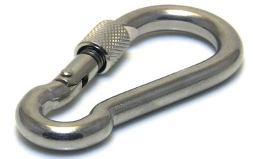 KARABIŃCZYK KARABINEK LIN 60x6 SKRĘCANY UCHWYT