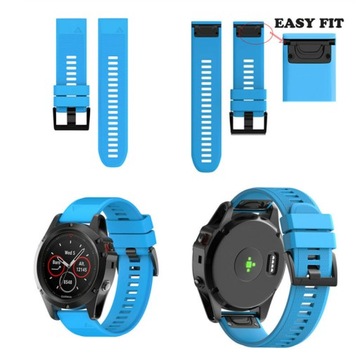 PASEK DO GARMIN FENIX 3 3HR 5X 6X QUICKFIT KOLORY