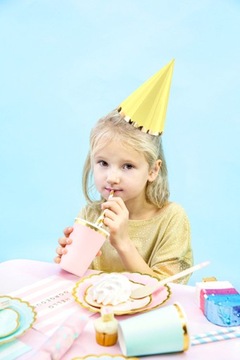 БУМАЖНЫЕ ШАПКИ НА ДЕНЬ РОЖДЕНИЯ YUMMY MIX BIRTHDAY-6 ШТ-9291