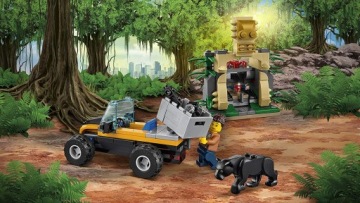 LEGO CITY Jungle (60159) Полугусеничный внедорожник: миссия по бездорожью