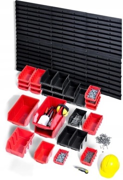 Pojemnik Kuweta Ergobox1 Czerwony 117x117x75