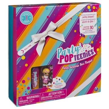 Figurki PARTY POPTEENIES Zestaw przyjęcie niespodz