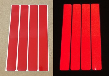 СВЕТООТРАЖАЮЩИЕ НАКЛЕЙКИ НА МОТОР АВТОМОБИЛЯ 30см