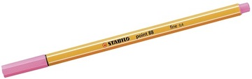 Тонкая подводка STABILO POINT 88, РОЗОВАЯ