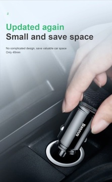 АВТОМОБИЛЬНОЕ ЗАРЯДНОЕ УСТРОЙСТВО BASEUS FAST POWERFUS USB-C TYPE-C QC 4.0+ 5A 30W