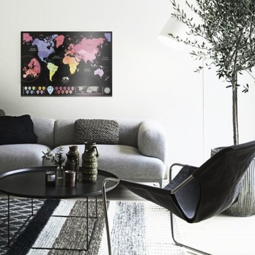 VIP-набор скретч-карт + черная алюминиевая рамка