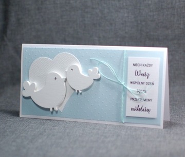 СВАДЕБНАЯ ОТКРЫТКА, ручная работа