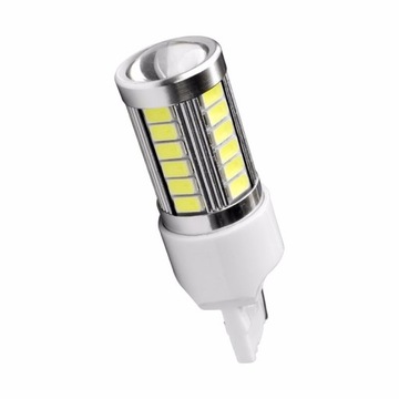 СВЕТОДИОДНАЯ ЛАМПА 33 SMD 5630 W21W WY21W T20 7440 БЕЛАЯ