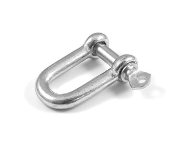 Szekla prosta do liny, łańcucha Ocynk M6 6mm