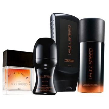 FULL SPEED ZESTAW 4 SZT.DLA MĘŻCZYZN WODA 30 AVON