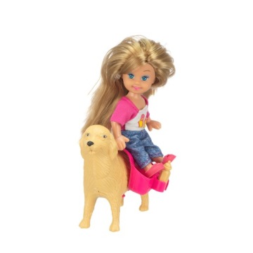 НАБОР «КУКЛА С СОБАКОЙ И ЩЕНКАМИ» E0834 EMAJ