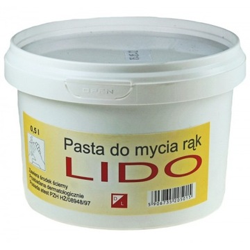 LIDO PASTA DO MYCIA RĄK 10l SKUTECZNA
