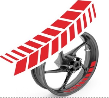 NAKLEJKI wew FELG KOŁA HONDA DUCATI YAMAHA TRIUMPH