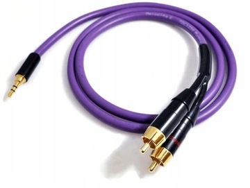 Melodika MDMJ2R15 - 1,5m - jack stereo 3,5mm - 2xRCA