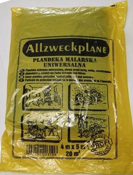 Folia malarska 4x5 CODZIENNE WYSYŁKI Gruba
