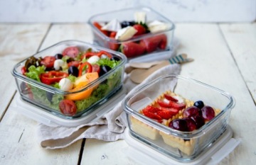 LUNCHBOX с крышкой для салата 4шт