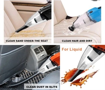 АВТОПЫЛЕСОС 12В 120ВТ 2 ФИЛЬТРА + СУМОК