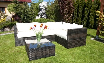 GARDEN SET техно ротанг ROMA садовая мебель