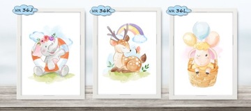 Постер с картинкой А3, подарок, детям, рамка ikea