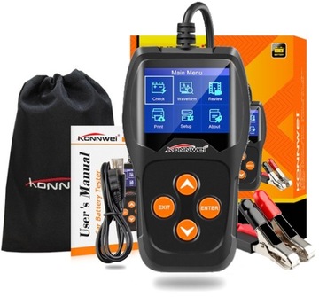 ТЕСТЕР АККУМУЛЯТОРА 12 В Konnwei KW600