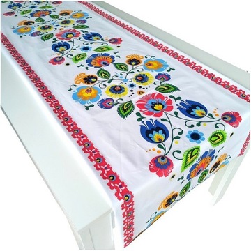BIEŻNIK 60x180 SERWETA OBRUS FOLK
