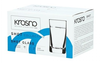 Kieliszki do wódki Shot 30ml | KROSNO