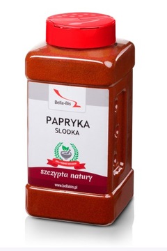 PAPRYKA CZERWONA SŁODKA - Słoik 500 g