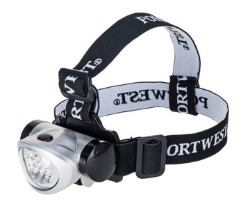Latarka czołowa, na hełm led ledowa PORTWEST PA50