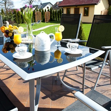 САДОВАЯ МЕБЕЛЬ стол + 6 стульев САДОВЫЙ КОМПЛЕКТ