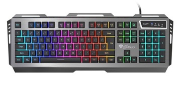 Klawiatura Genesis Rhod 420 Alu RGB Podświetlanie