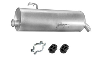 PEUGEOT 206 1.1 1.4 1.6 (1998-2006) HATCHBACK TŁUMIK KOŃCOWY