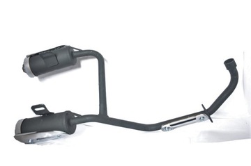 WYDECH TŁUMIK PODWÓJNY QUAD ATV 4T 110 125