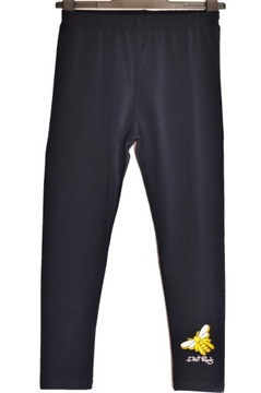Legginsy dziewczęce granatowe 146-152
