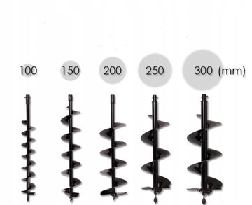 БЕНЗИНОВЫЙ ШНЕК ДЛЯ ПОЧВЫ БУРА + 10/20/30