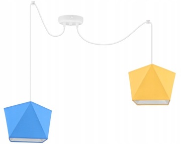LAMPA SUFITOWA WISZĄCA ŻYRANDOL DIAMENT PAJĄK LED
