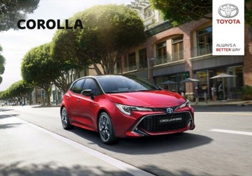 Toyota Corolla E210 prospekt 2019 Austria